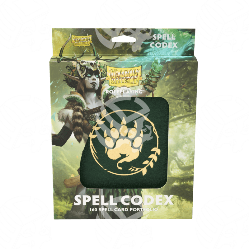 DRAGON SHIELD ROLEPLAYING PORTFOLIO - FOREST GREEN - Warcard