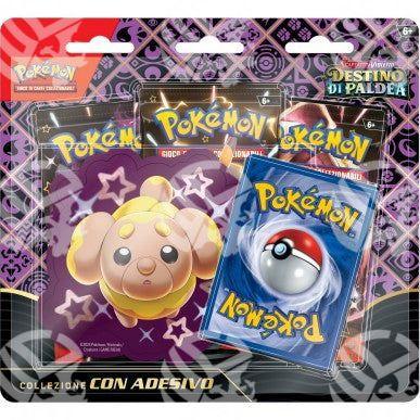 Destino di Paldea - Fidough - Collezione con adesivo - Warcard