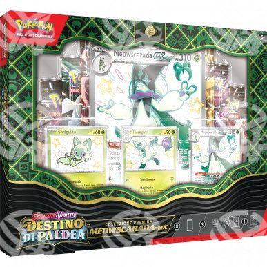 Destino di Paldea - Meowscarada ex - Collezione Premium - Warcard