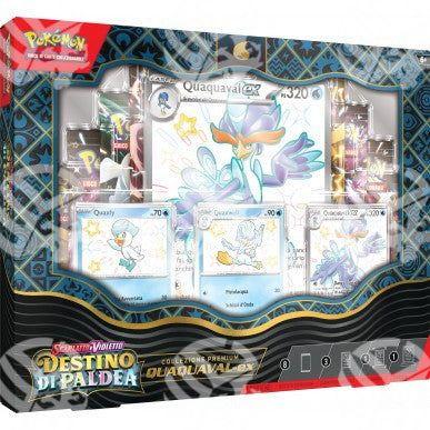 Destino di Paldea - Quaquaval ex - Collezione Premium - Warcard