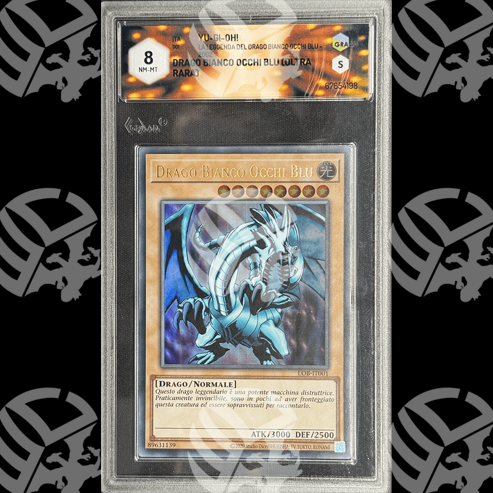 Drago Bianco Occhi Blu LOB25TH - GRAAD 8 - Warcard