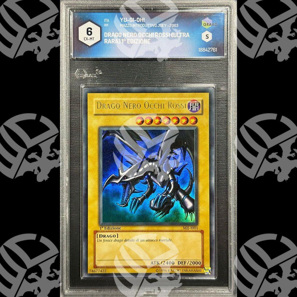 Drago Nero Occhi Rossi MIJ - GRAAD 6 - Warcard