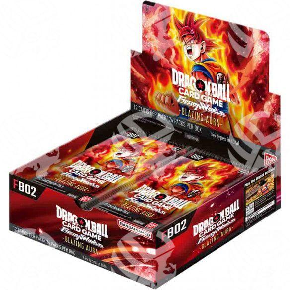 Dragon Ball Super Card Game: Fusion World - Blazing Aura FB-02 - Display da 24 Buste - Warcard