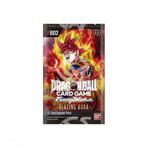 Dragon Ball Super Card Game: Fusion World - Blazing Aura FB-02 - Display da 24 Buste - Warcard