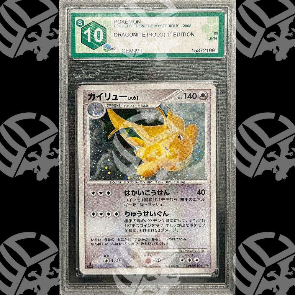 Dragonite Cry From the Mysterious 1°ed - GRAAD 10 - Warcard