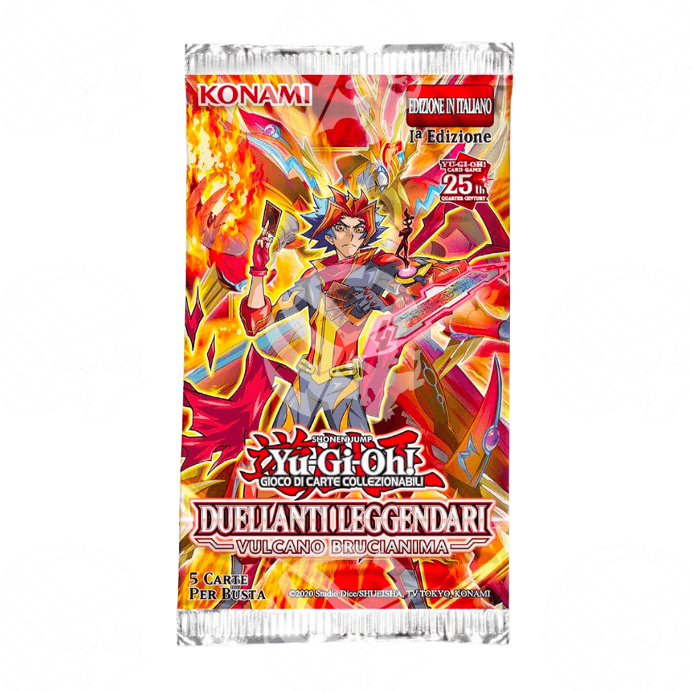 Vulcano Brucianima - Busta da 5 carte - ITA - 1ed