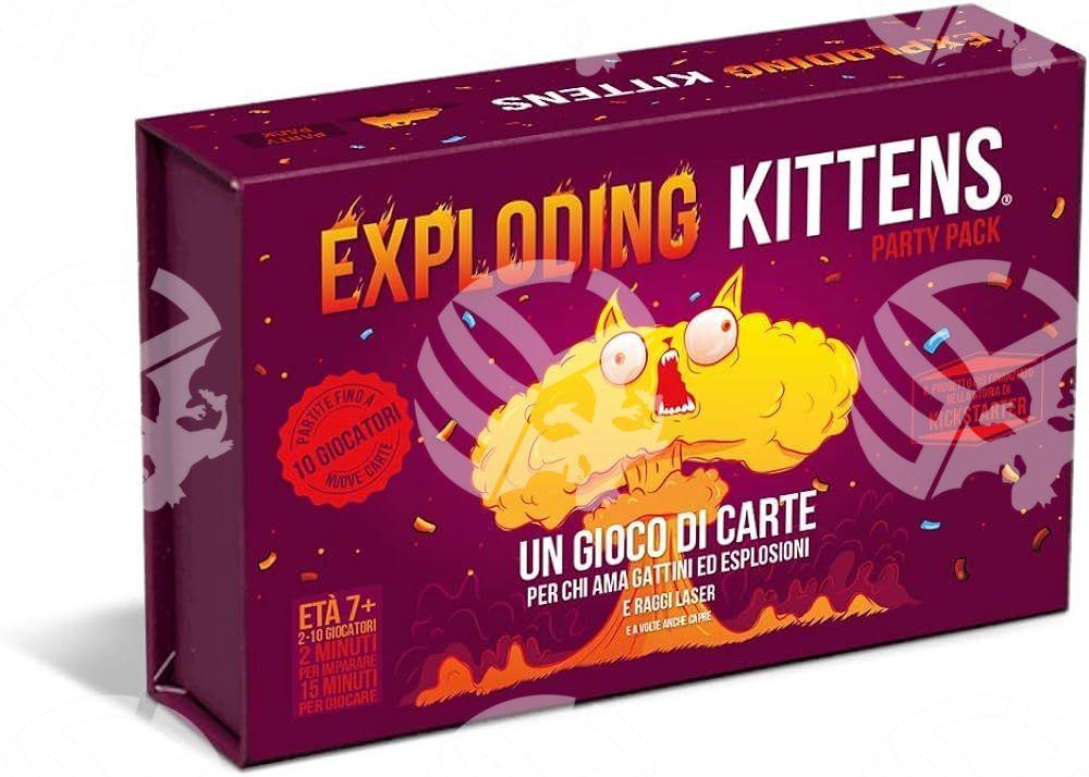 Exploding Kittens - Party Pack - Warcard