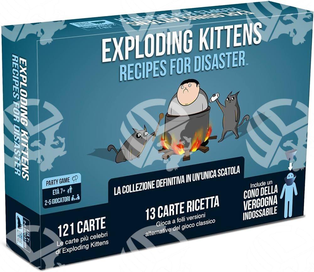 Exploding Kittens - Recipes for Disaster - Warcard