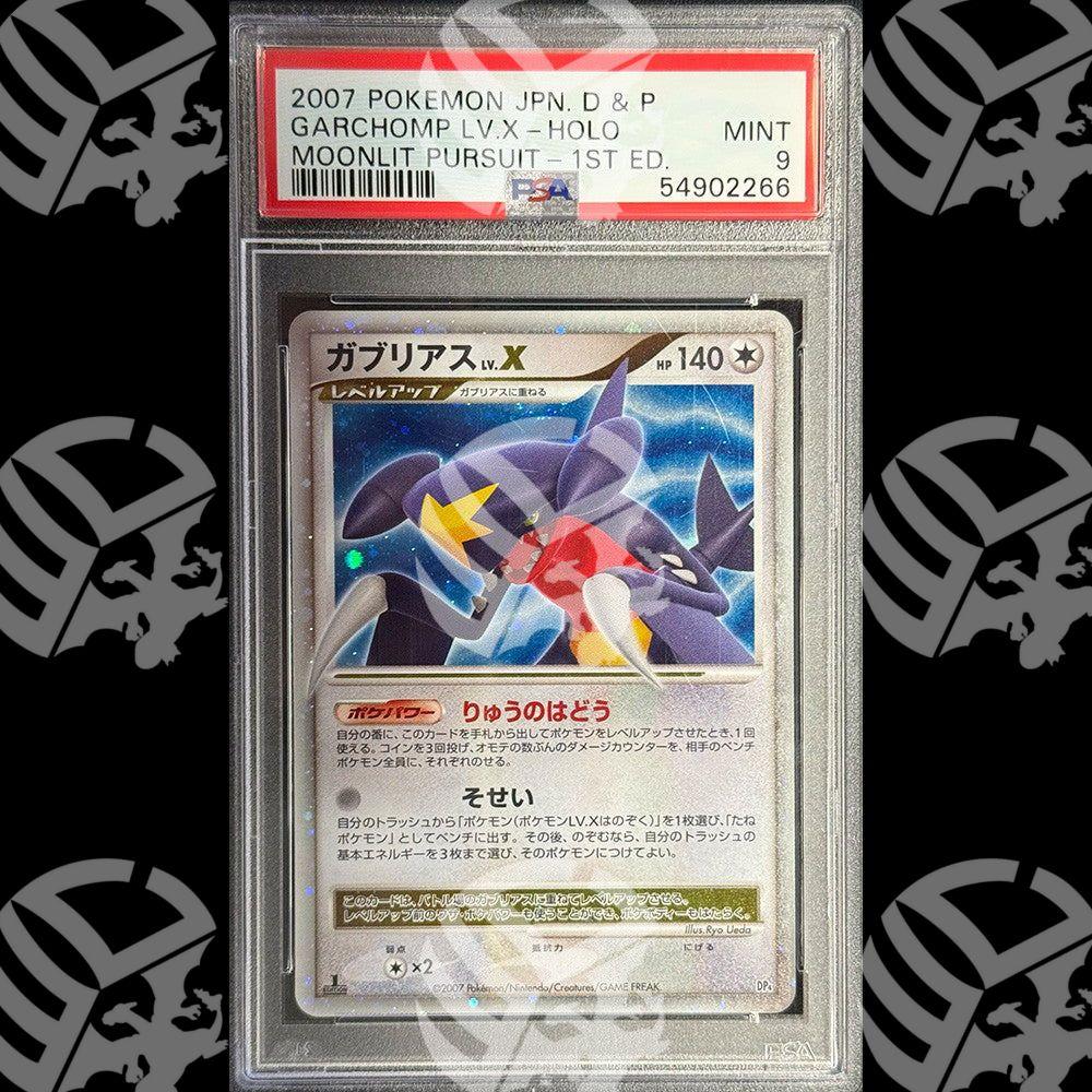 Garchomp Lv.X Moonlit Pursuit 1°Ed. - PSA 9 - Warcard