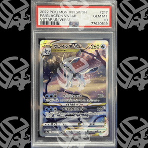 Glaceon VAstro - Vstar Universe - 217 - PSA 10 - Warcard