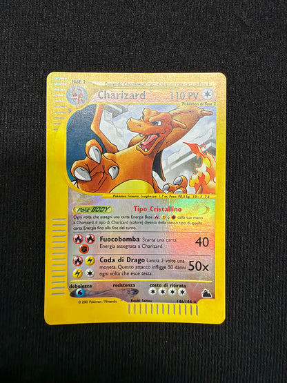 Charizard Cristallino Reverse Italiano Come da Foto