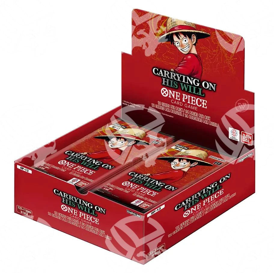 One Piece - OP13 - Carrying on his will - Box da 24 buste ENG