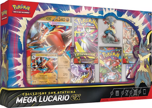 Collezione con statuina MEGA Lucario ex - ITA