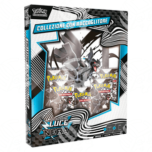 Collezione con Raccoglitore Fuoco Bianco e Luce Nera