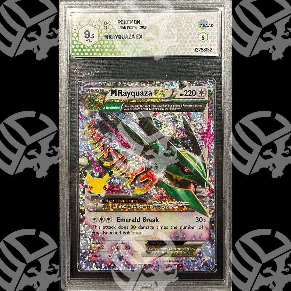 MRayquaza EX Gran Festa - GRAAD 9.5 - Warcard