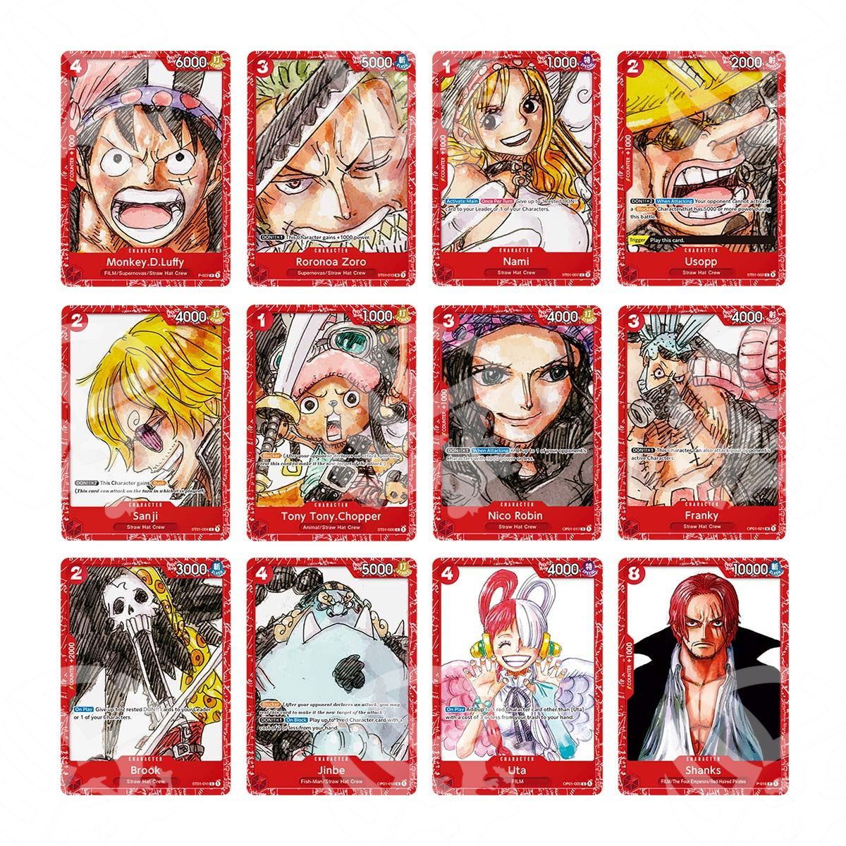 One Piece Card Game - Premium Card Collection - One Piece Film Red Edition - Warcard