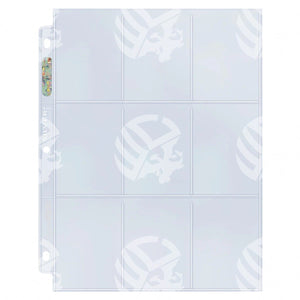 Pagine Album ULTRA-PRO Silver Series - 9 tasche a inserimento superiore - Warcard