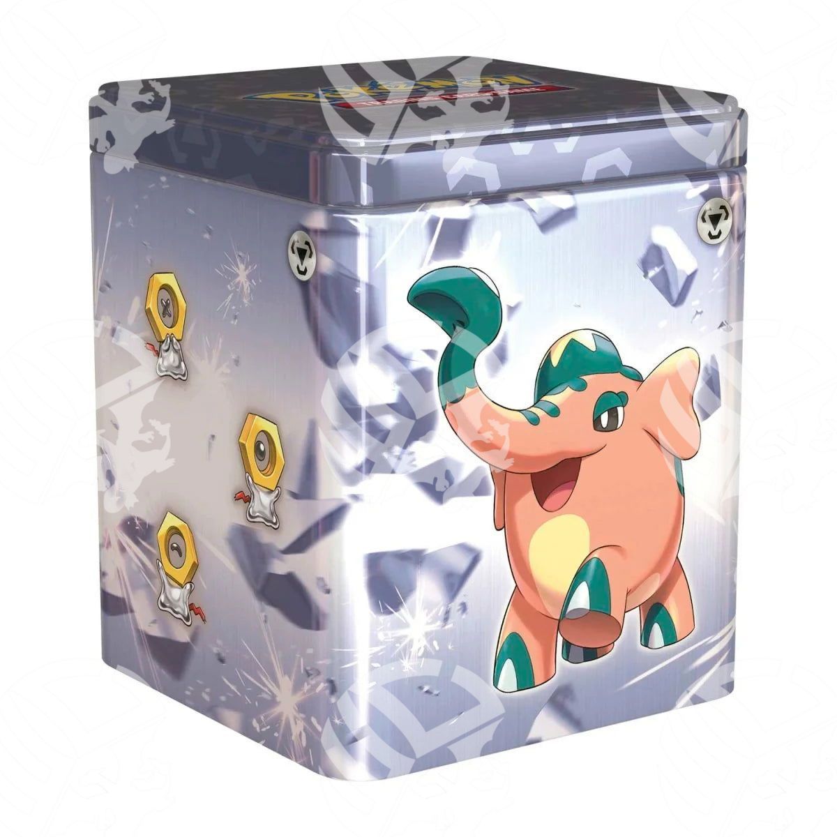 Pokémon Stacking Tin - Acciaio - Warcard