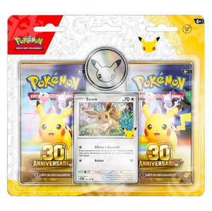Blister 30° Anniversario con Moneta Pikachu