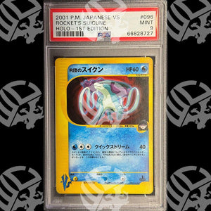 Rocket's Suicune 1°Ed. - PSA 9 - Warcard