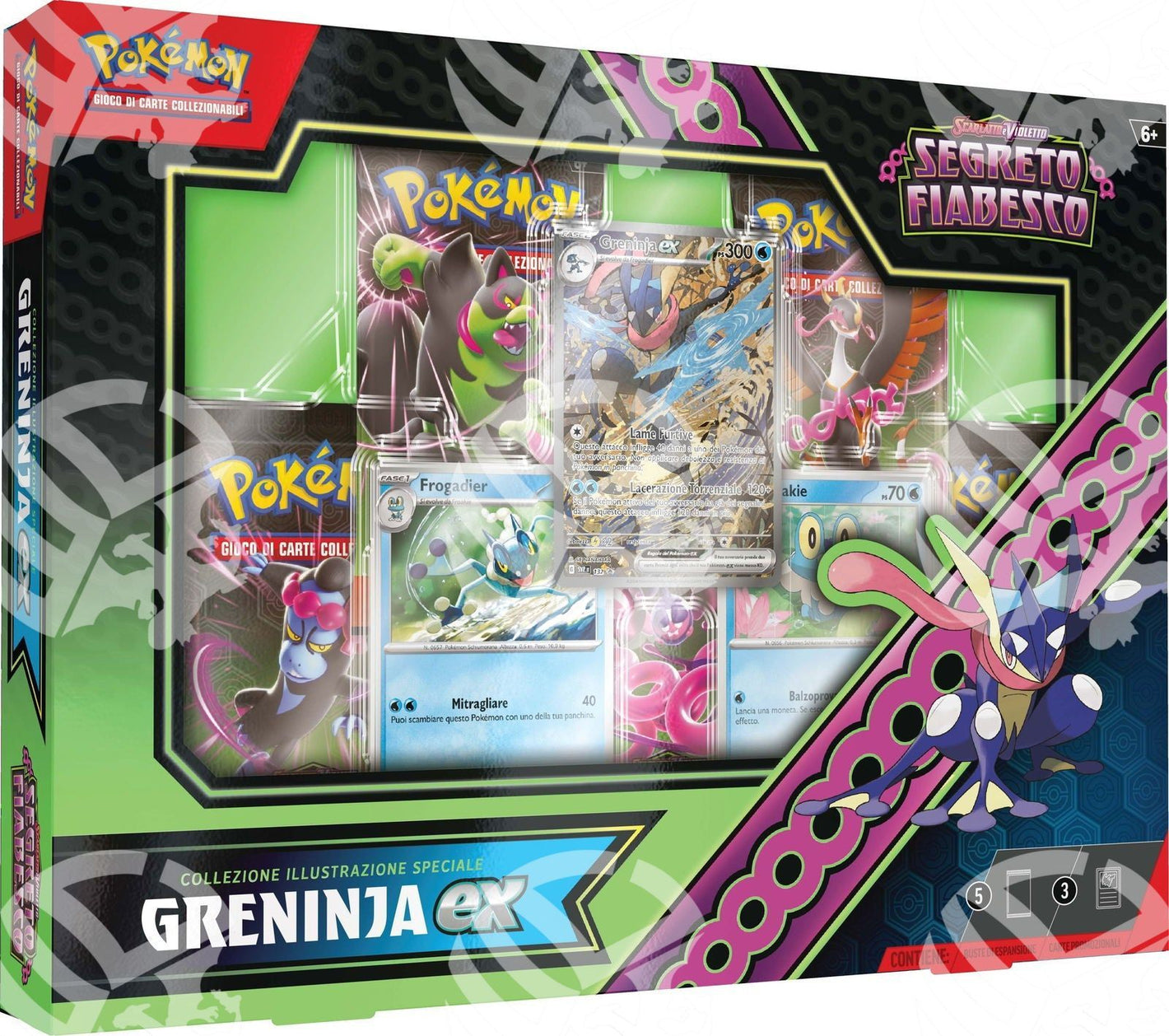 Segreto Fiabesco - Greninja ex - Collezione Illustrazione Speciale - Warcard