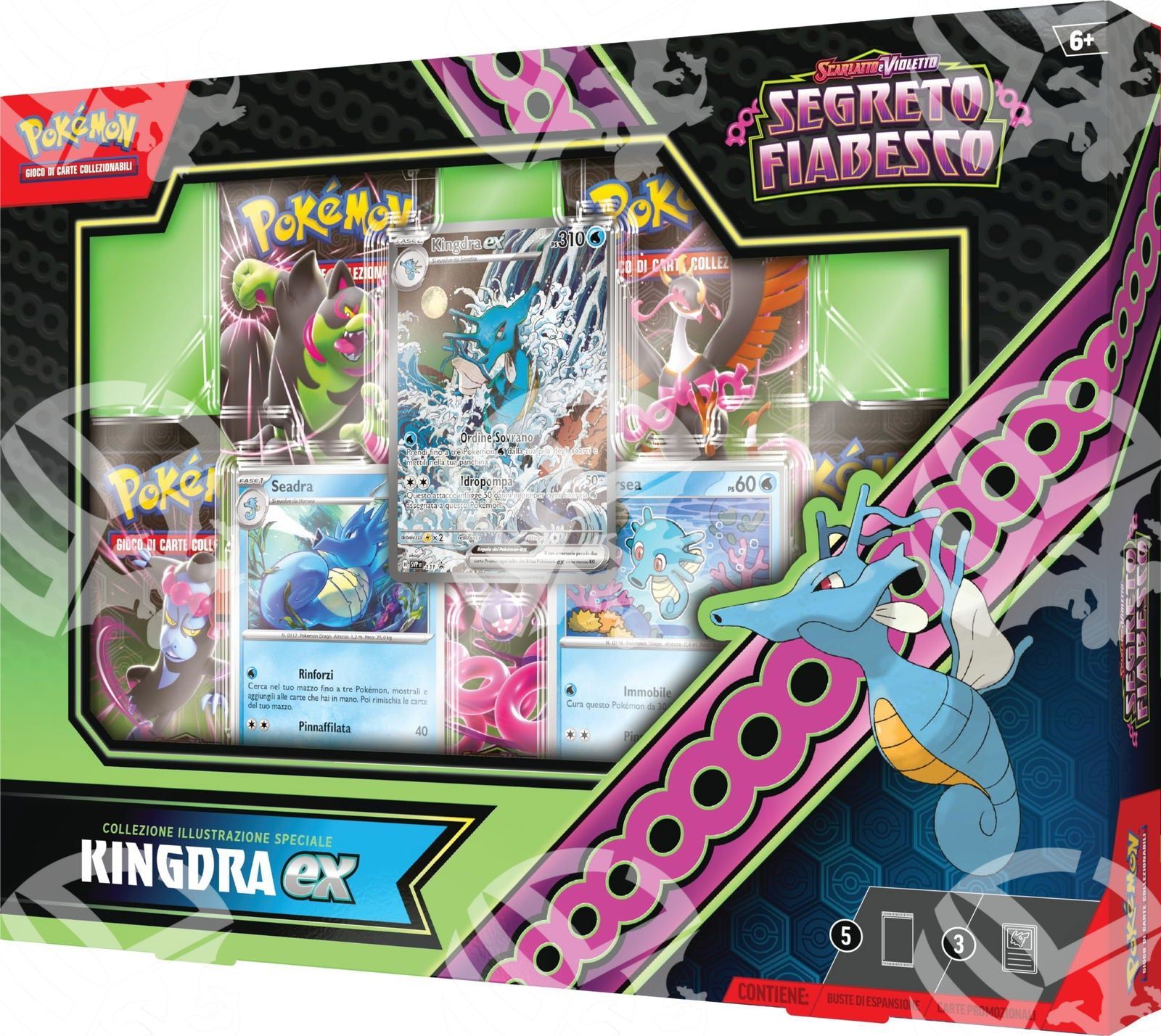Segreto Fiabesco - Kingdra ex - Collezione Illustrazione Speciale - Warcard