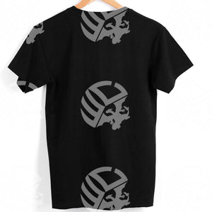 T-Shirt scritta Warcard - Nero - Warcard