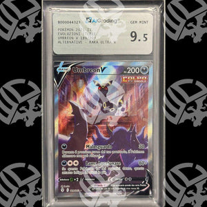 Umbreon V Evoluzioni Eteree - AIGRADING 9,5 - Warcard