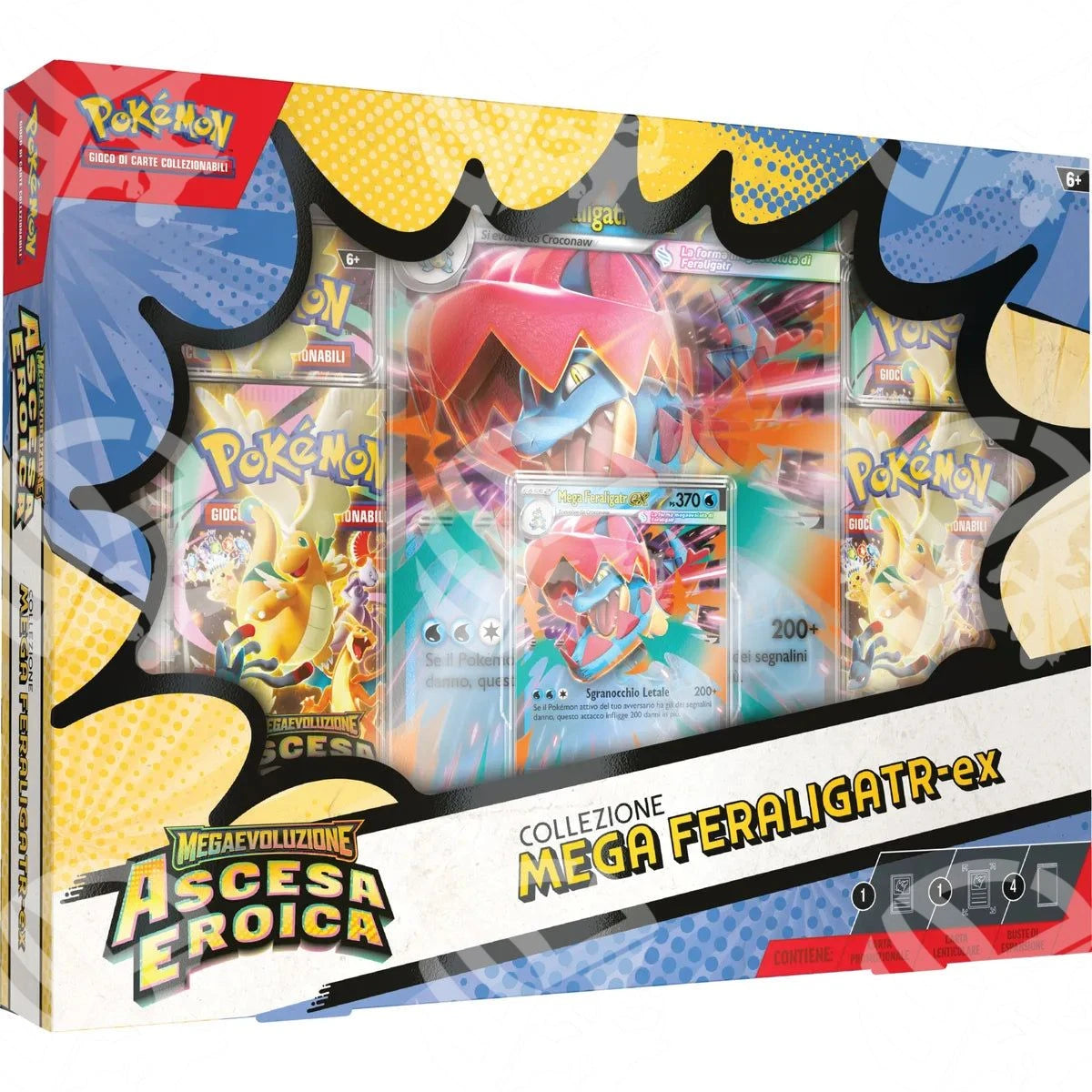 Collezione Mega Feraligatr Ex Ascesa Eroica ITA