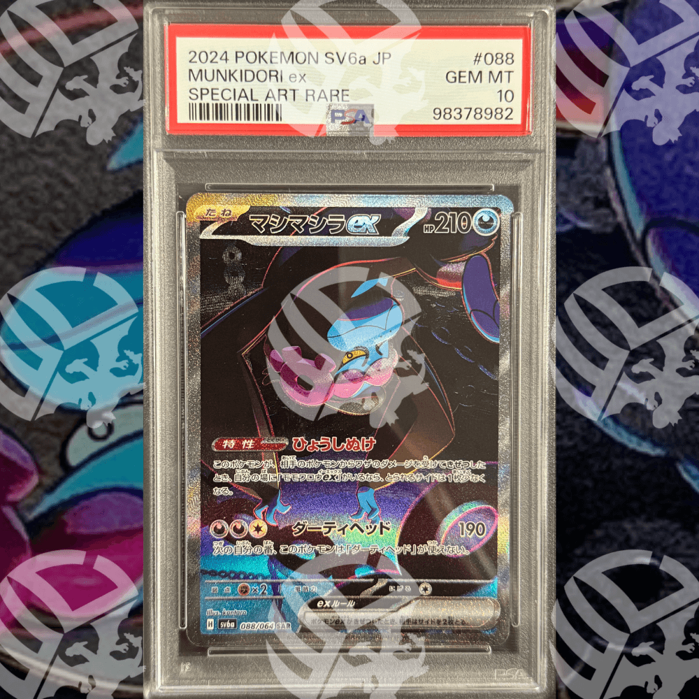Munkidori Ex - SAR SV6a - PSA 10 - Warcard