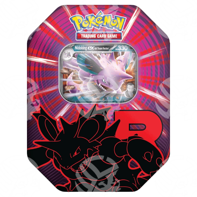 Nidoking ex - Tin da Collezione Team Rocket