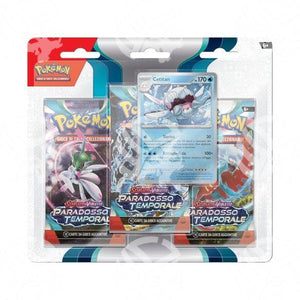 Scarlatto & Violetto - Paradosso Temporale: Blister da 3 bustine + 1 carta promo Cecitan - Warcard