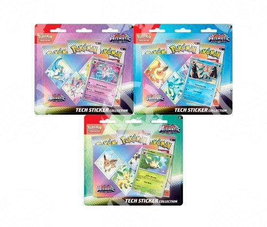 Evoluzioni Prismatiche - Blister da 3 buste con adesivo - Warcard