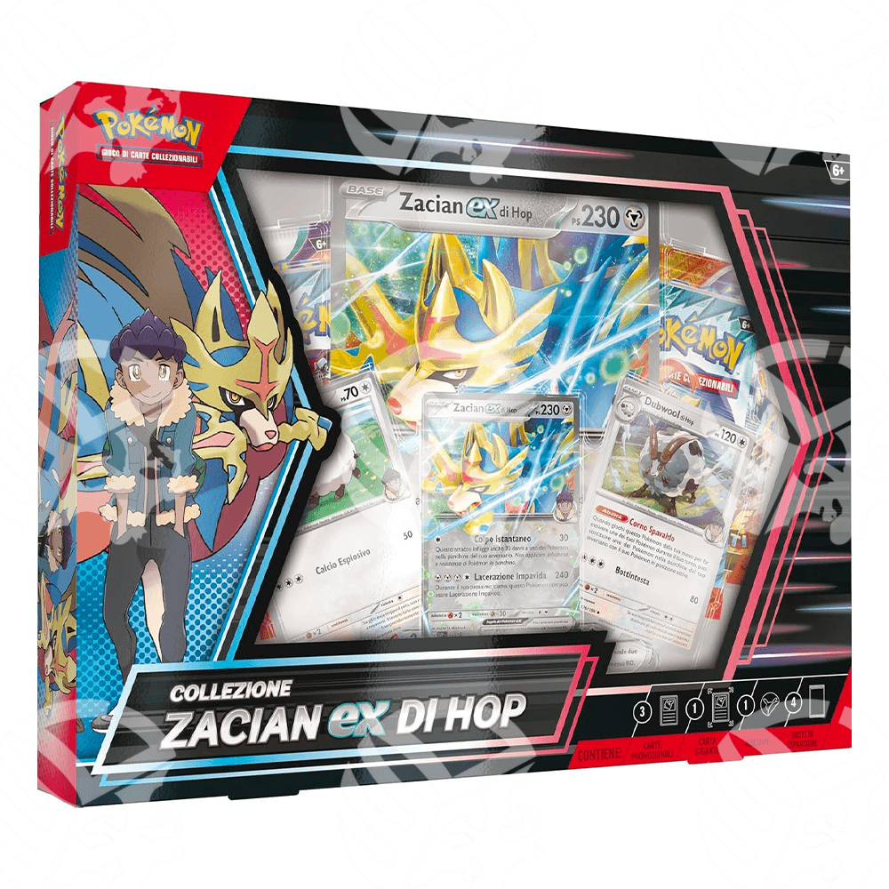 Collezione Zacian Ex di Hop